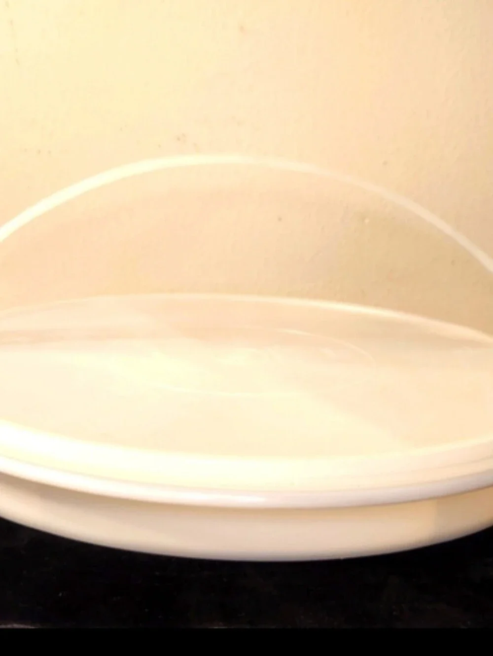Vintage Tupperware Party Susan Divided Serving Tray With Lid & Cariolier Handle